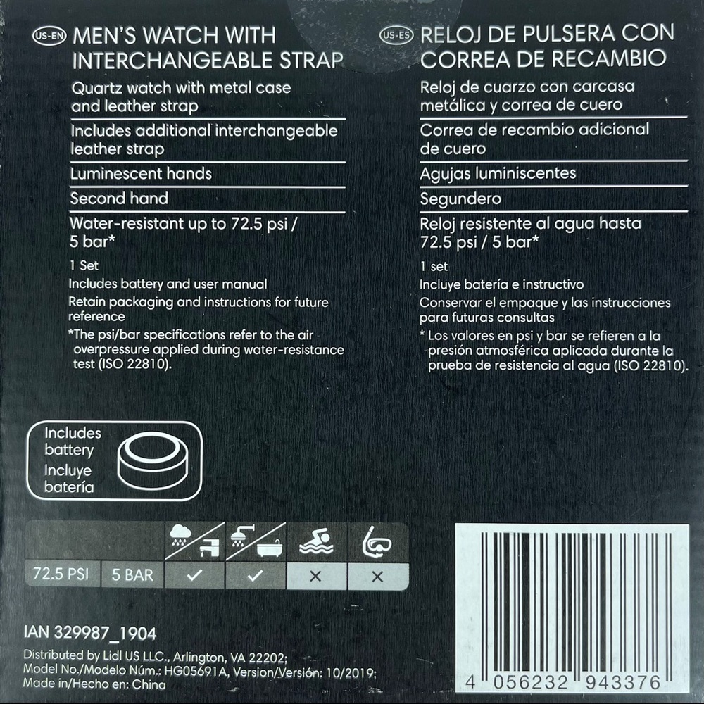 Auriol Men’s Watch - Picture 4 of 5